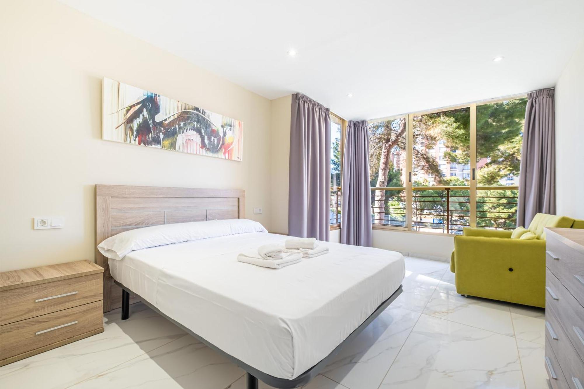 בנידורם Benipark Apartments Poniente Beach מראה חיצוני תמונה