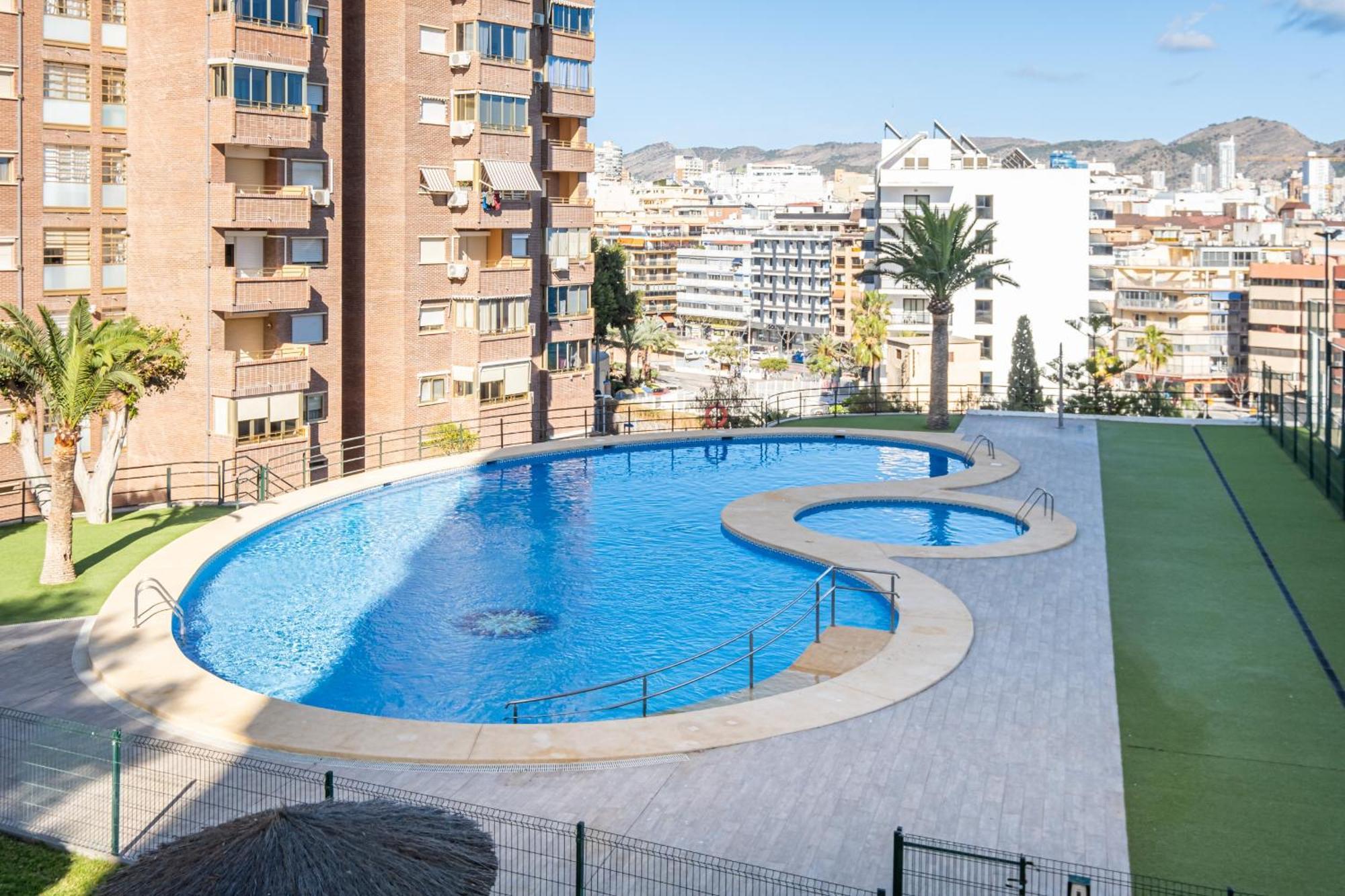בנידורם Benipark Apartments Poniente Beach מראה חיצוני תמונה