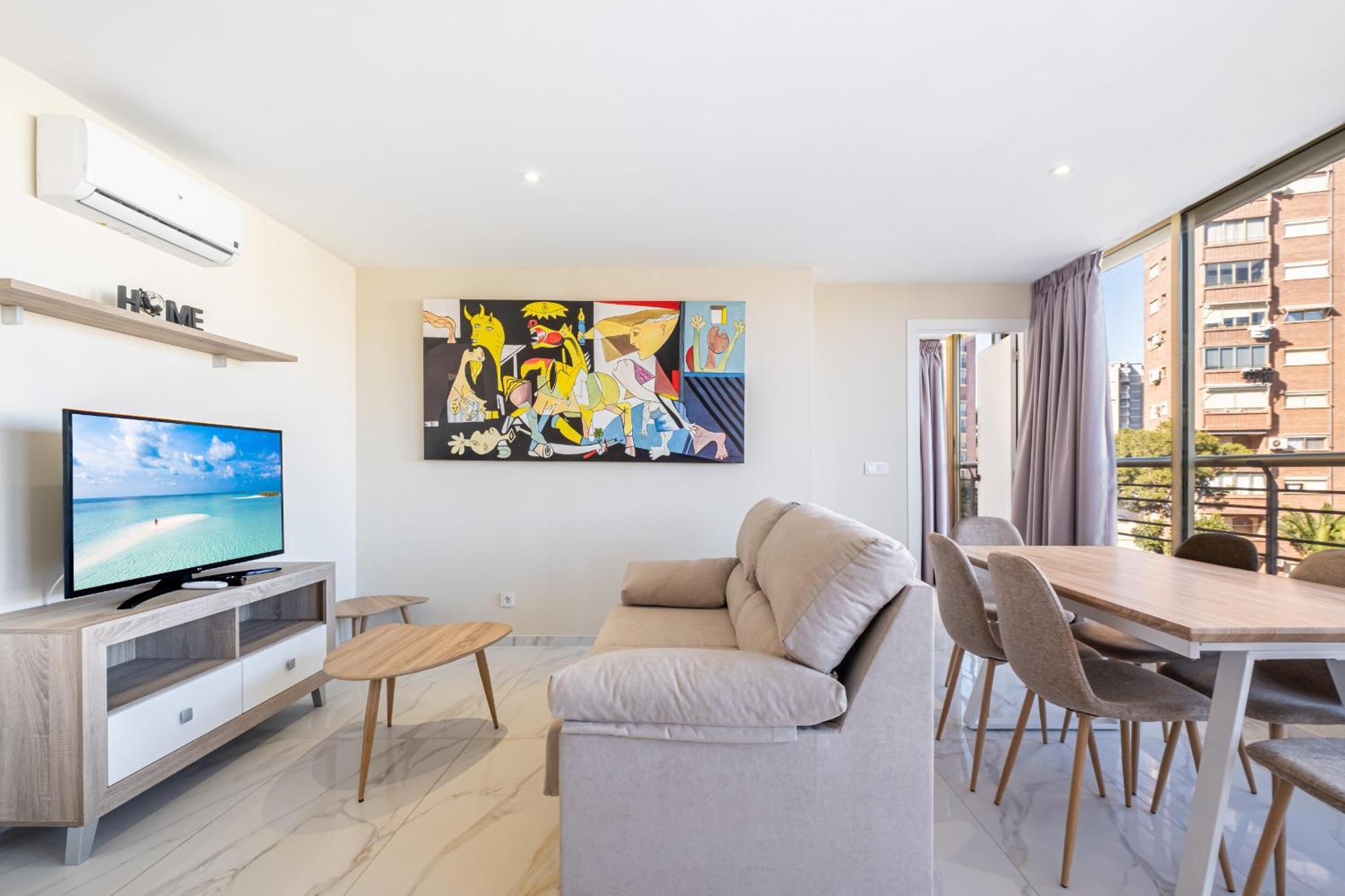 בנידורם Benipark Apartments Poniente Beach מראה חיצוני תמונה