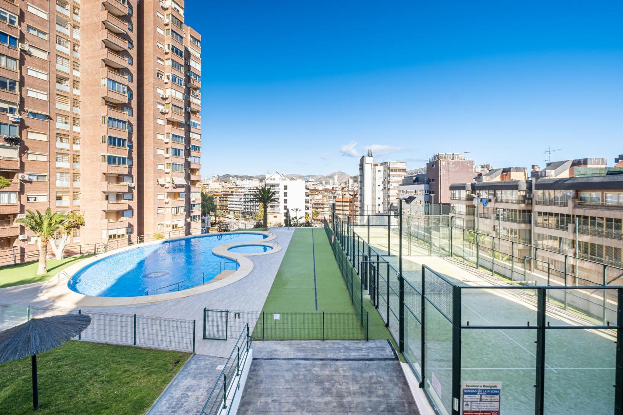 בנידורם Benipark Apartments Poniente Beach מראה חיצוני תמונה