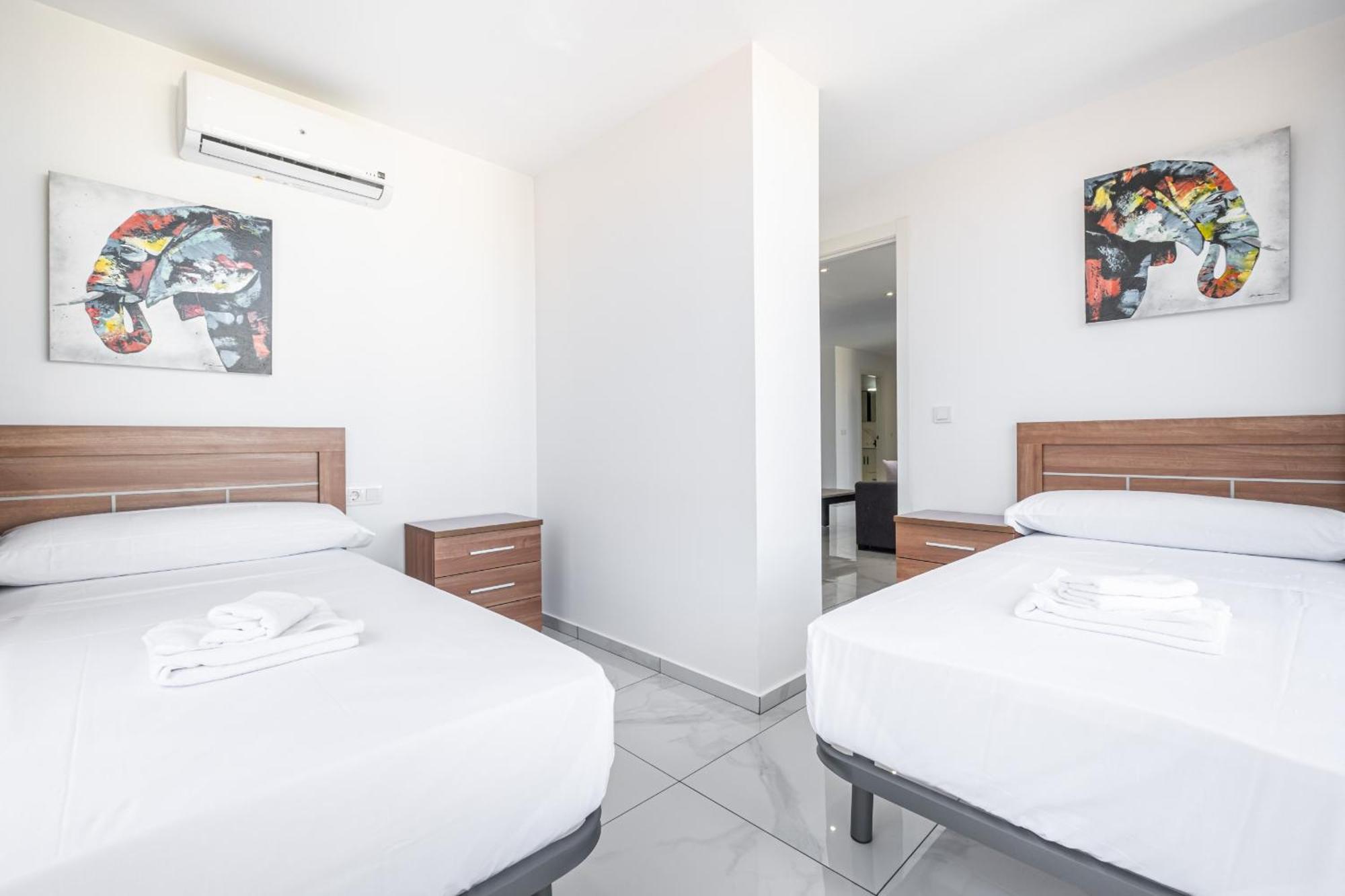 בנידורם Benipark Apartments Poniente Beach מראה חיצוני תמונה