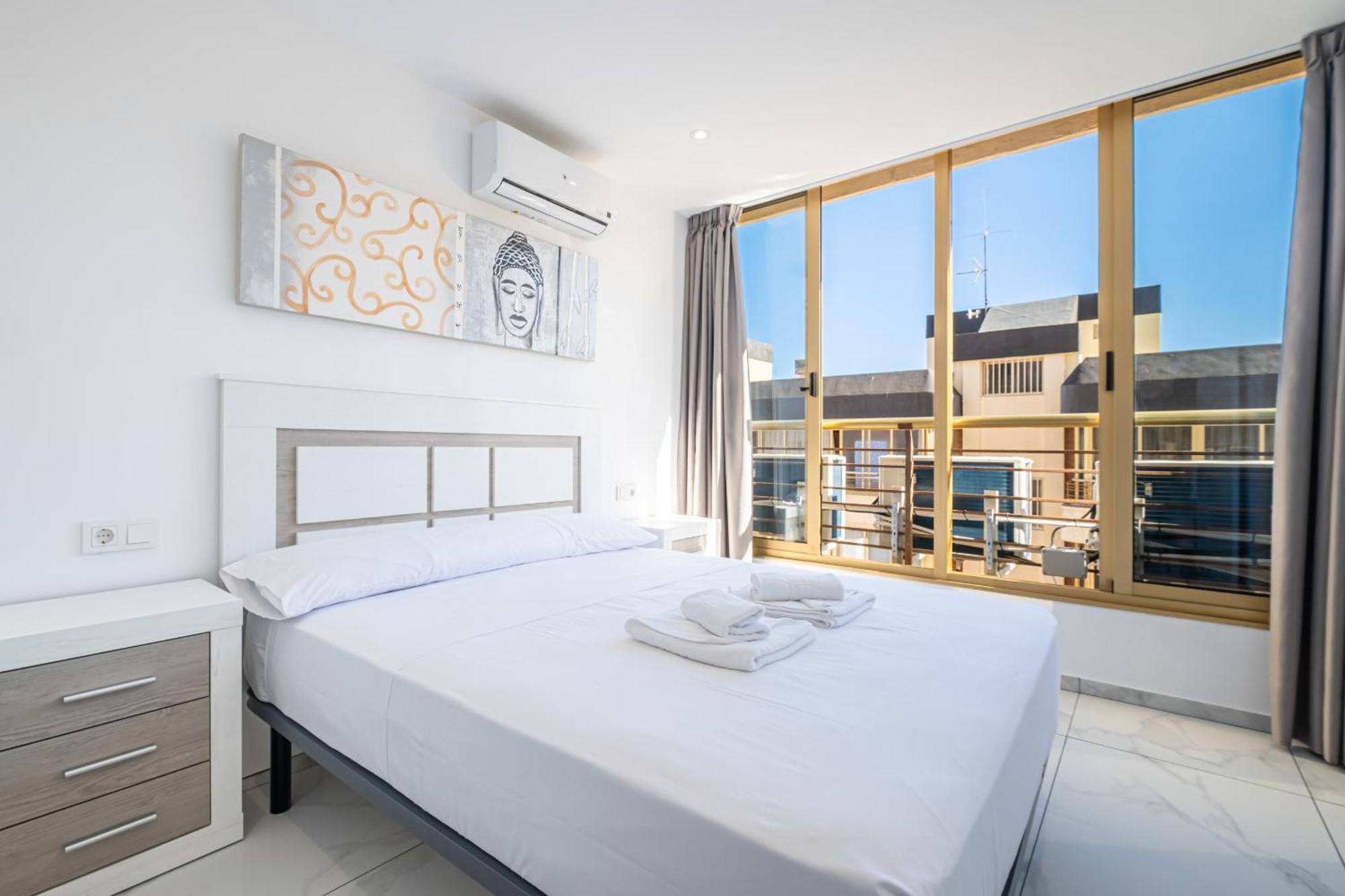 בנידורם Benipark Apartments Poniente Beach מראה חיצוני תמונה