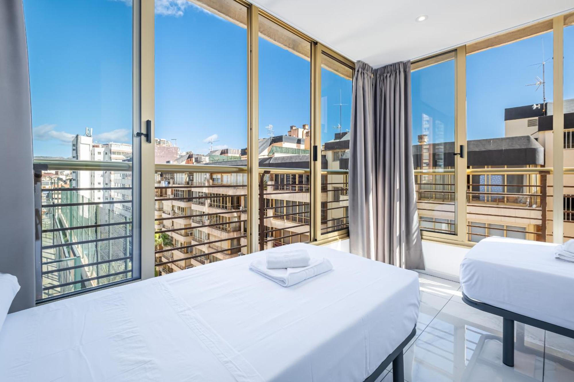 בנידורם Benipark Apartments Poniente Beach מראה חיצוני תמונה