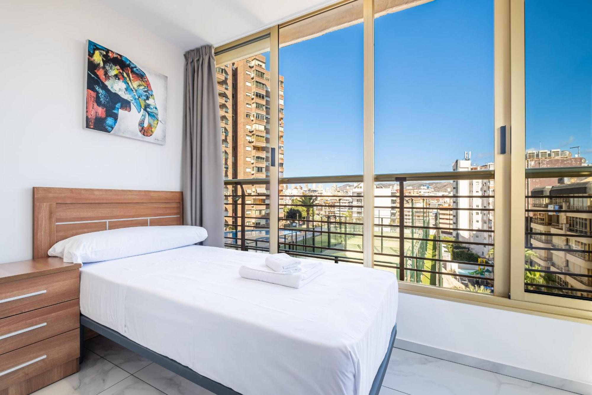 בנידורם Benipark Apartments Poniente Beach מראה חיצוני תמונה