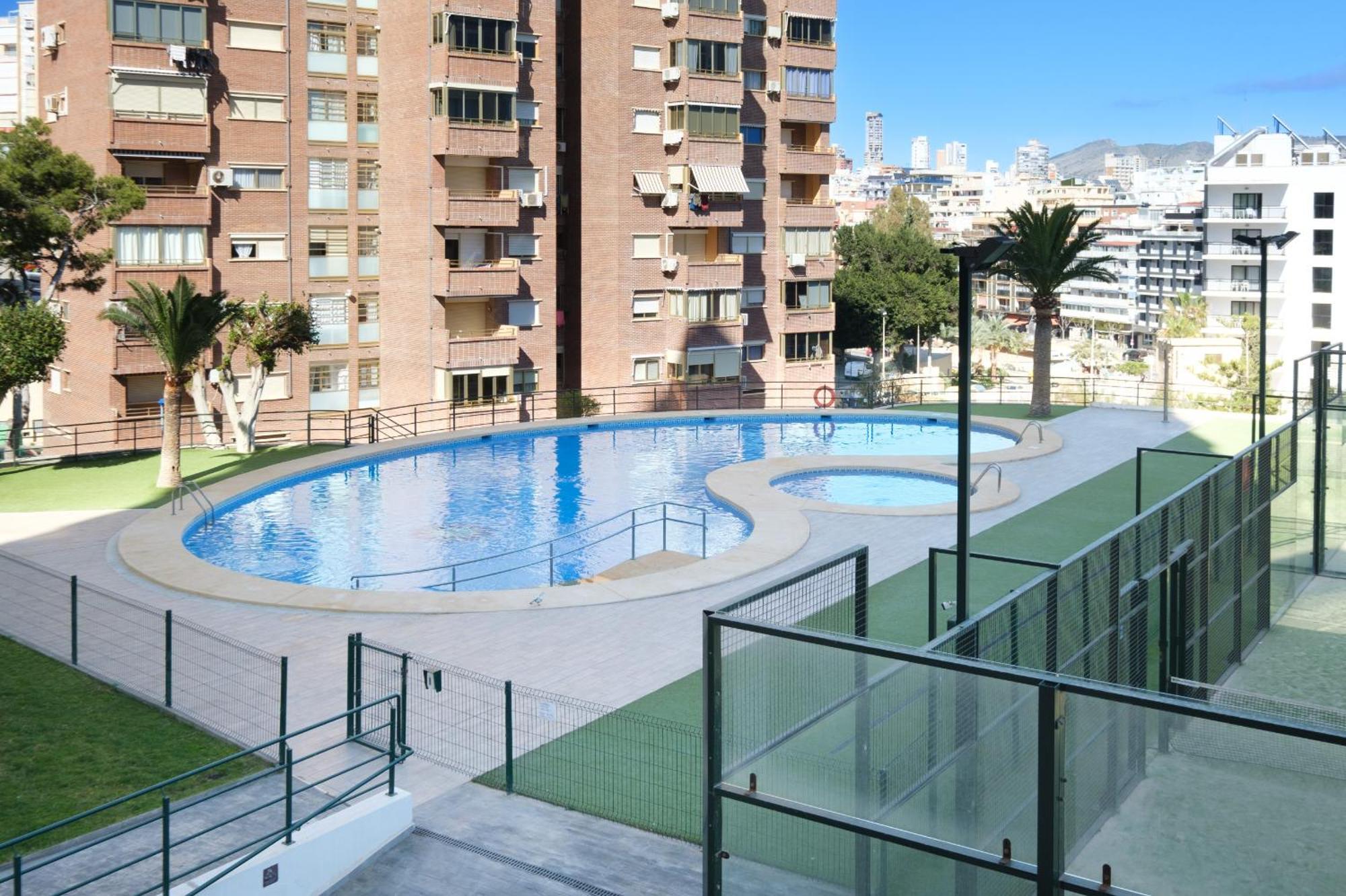 בנידורם Benipark Apartments Poniente Beach מראה חיצוני תמונה