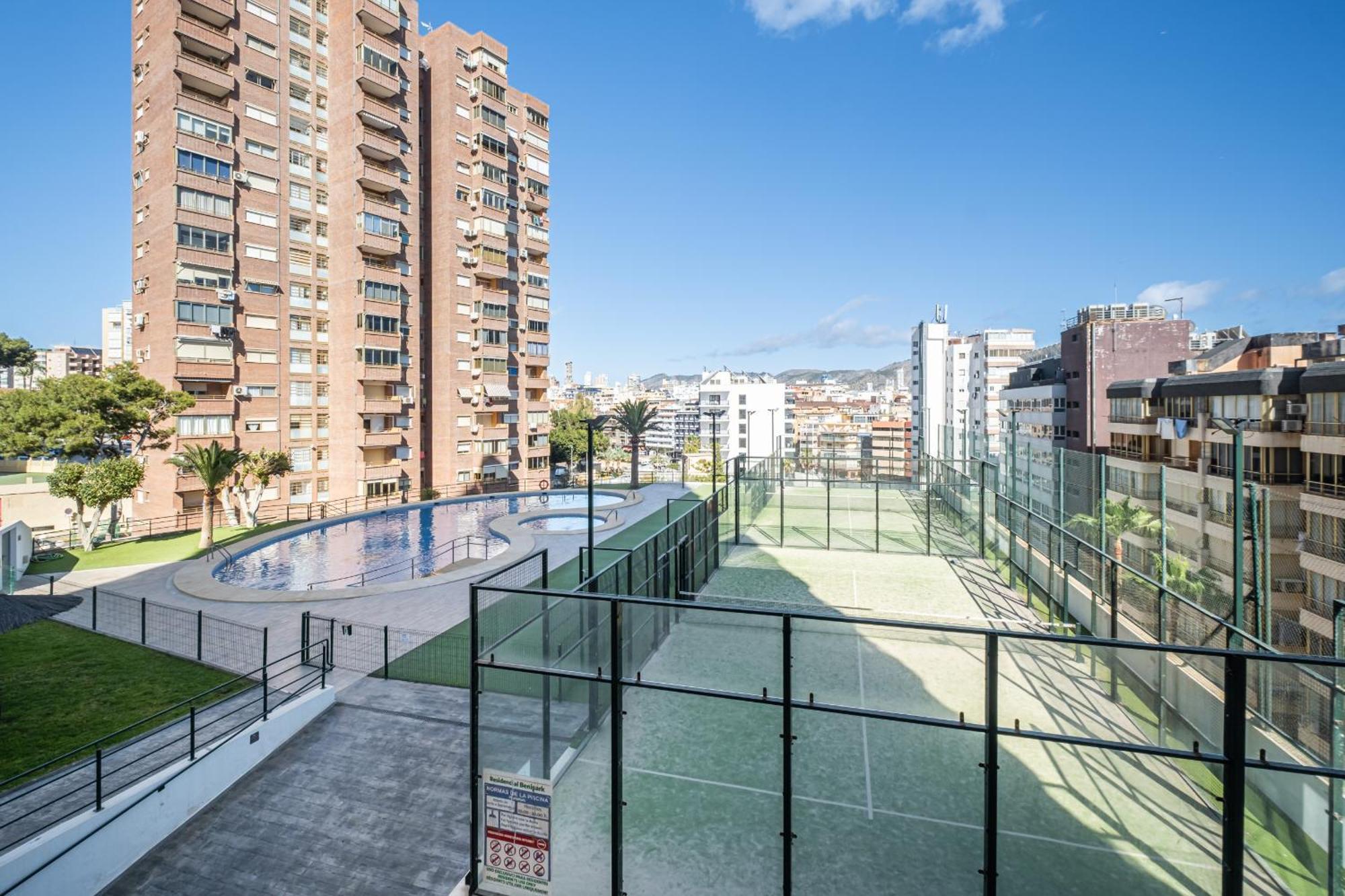 בנידורם Benipark Apartments Poniente Beach מראה חיצוני תמונה