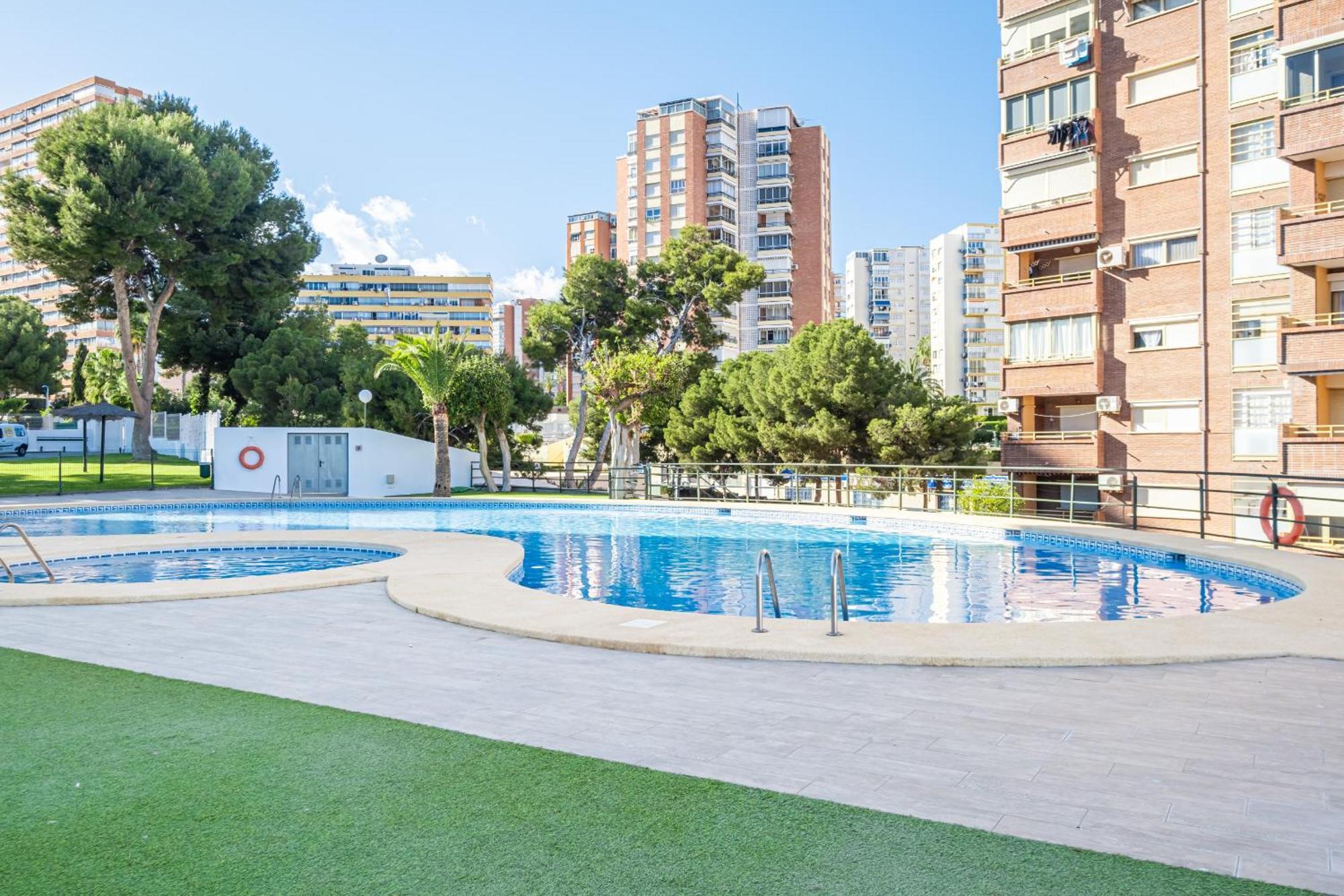 בנידורם Benipark Apartments Poniente Beach מראה חיצוני תמונה