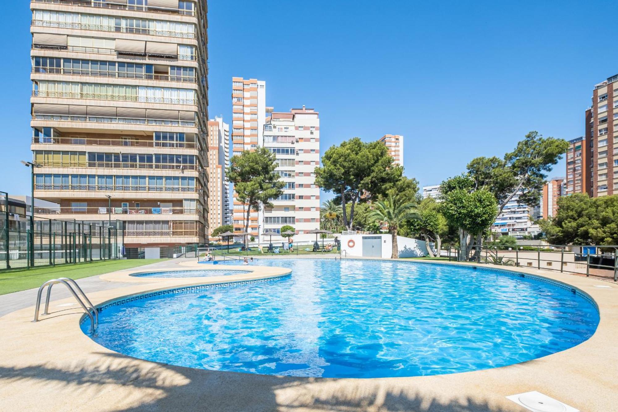 בנידורם Benipark Apartments Poniente Beach מראה חיצוני תמונה