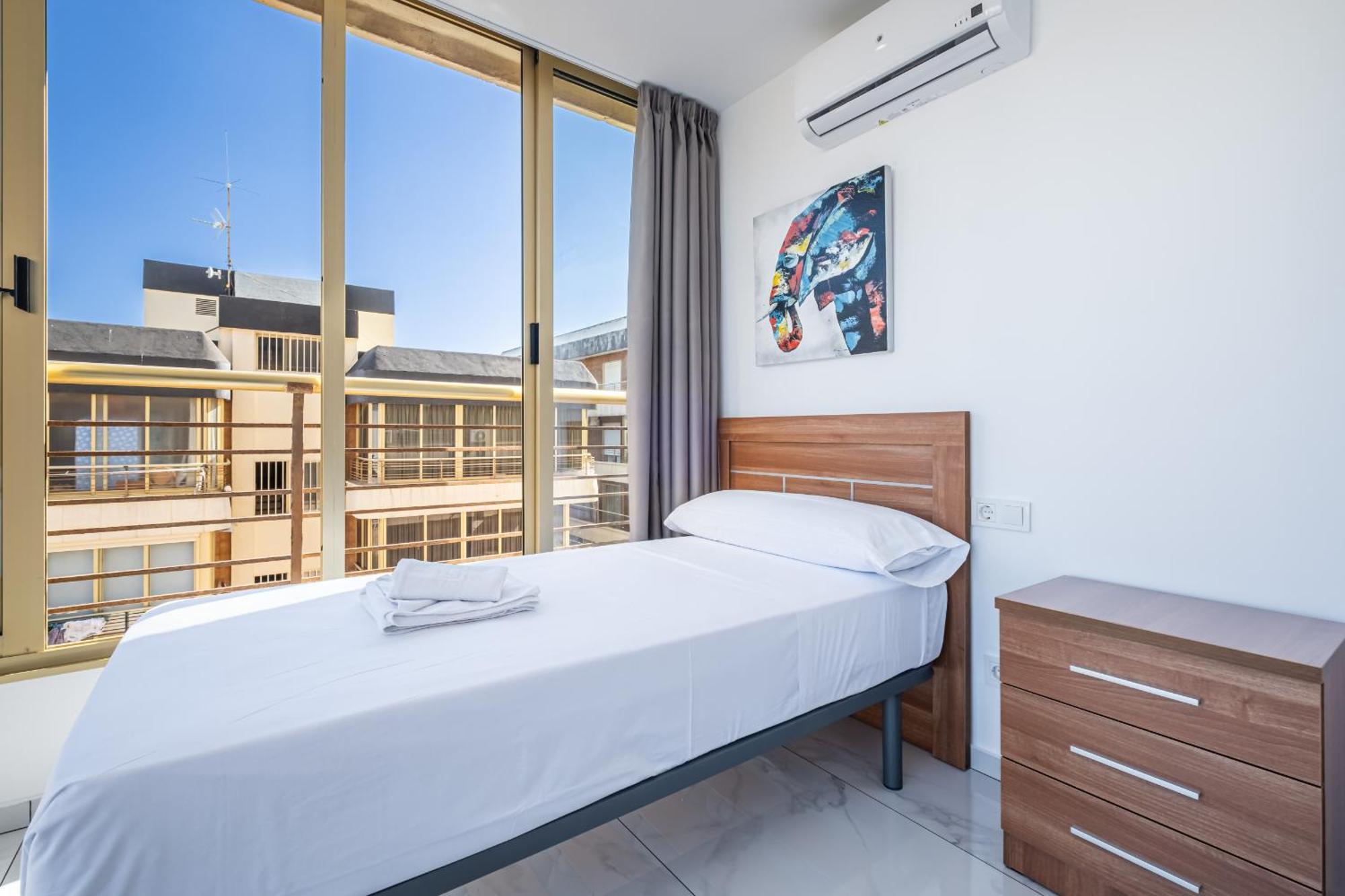 בנידורם Benipark Apartments Poniente Beach מראה חיצוני תמונה