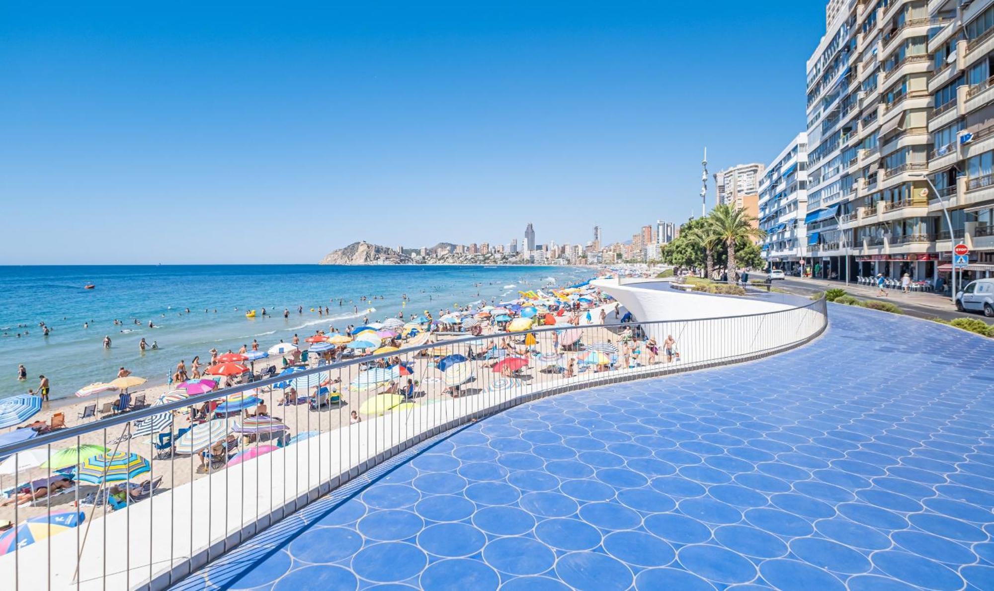 בנידורם Benipark Apartments Poniente Beach מראה חיצוני תמונה